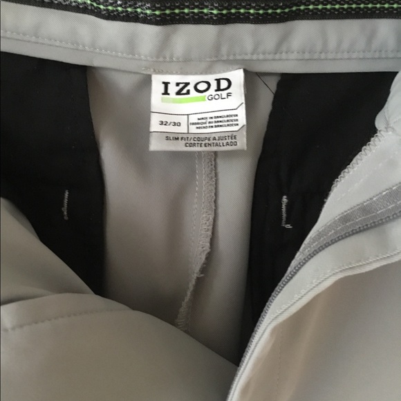 IZOD grey golf pants - Picture 3 of 4